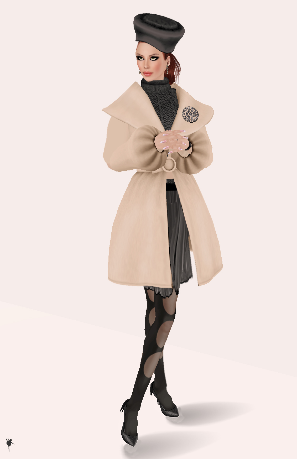 The coat dress is a timeless
